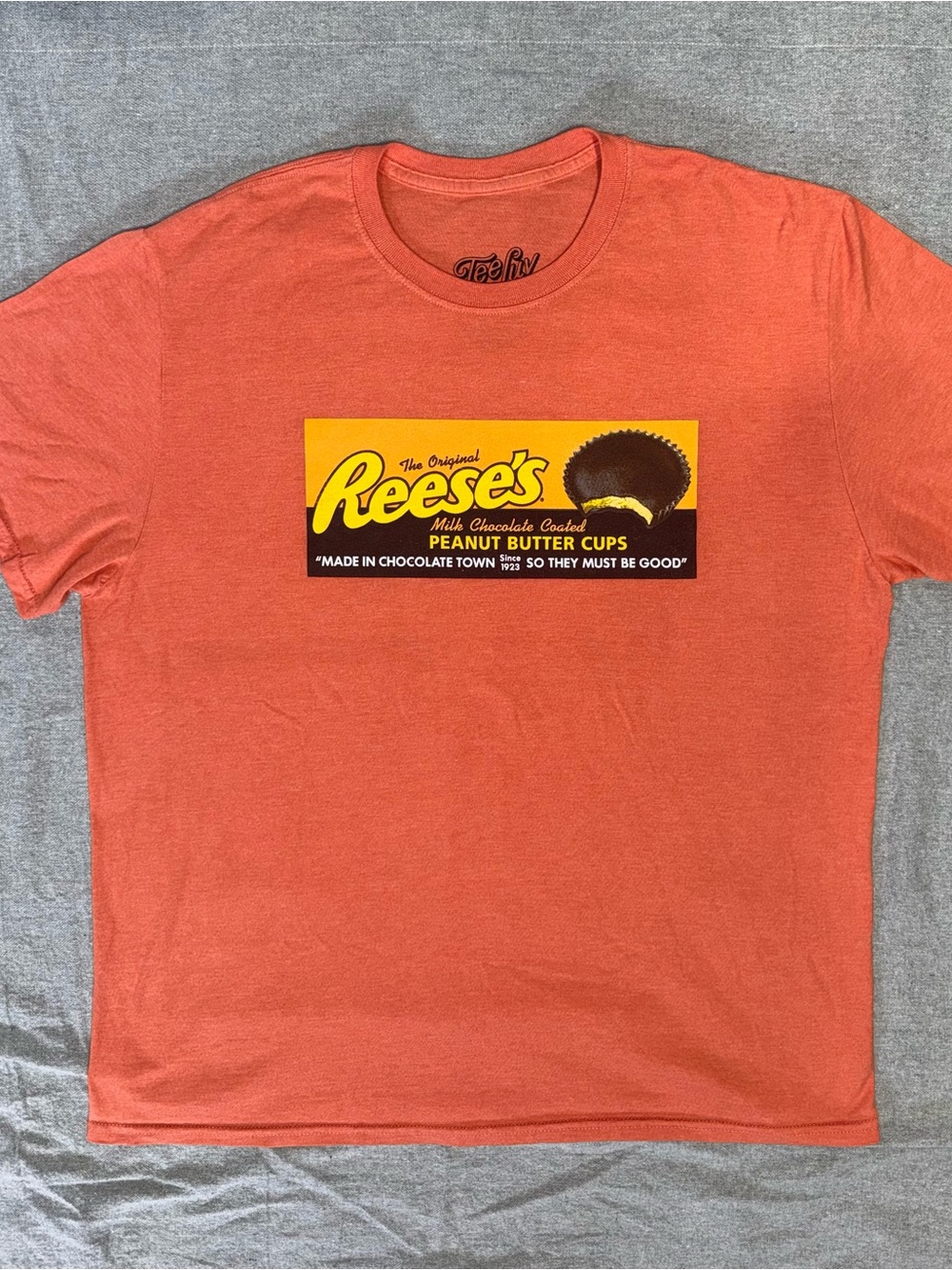 Orange Logo Short Sleeve Tee